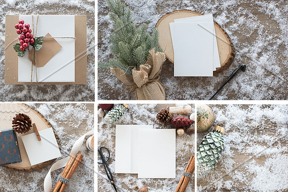 Rustic Christmas Photos in Mockup Templates - product preview 2