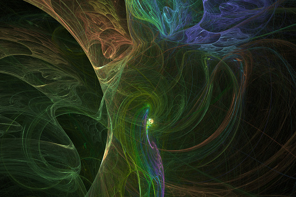 Threads I - Fractal Background Art in Textures - product preview 3
