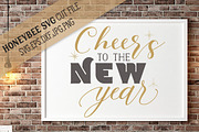 Cheer's to the New Year svg