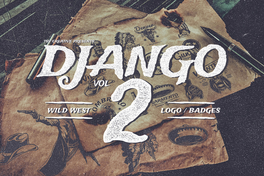 Django Wild West 2 in Objects - product preview 8