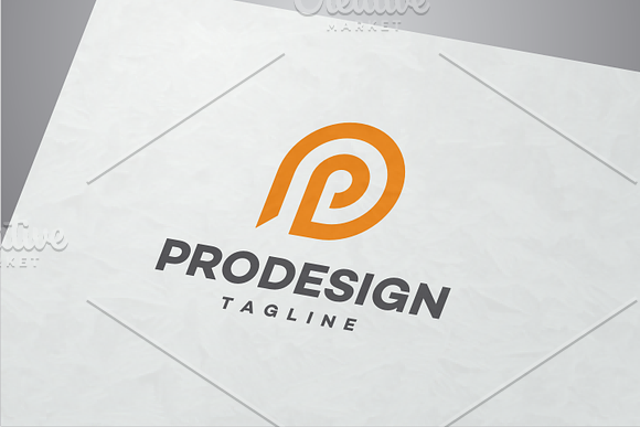 Pro Design - Letter P Logo in Logo Templates - product preview 1