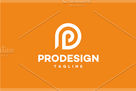 Pro Design - Letter P Logo in Logo Templates - product preview 3