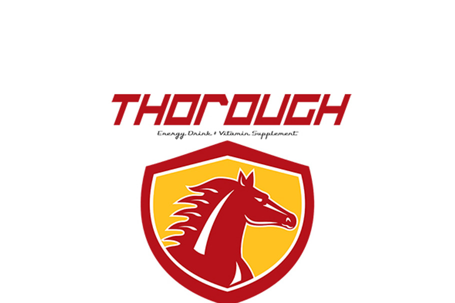 Thorough Energy Drink Logo in Logo Templates - product preview 8