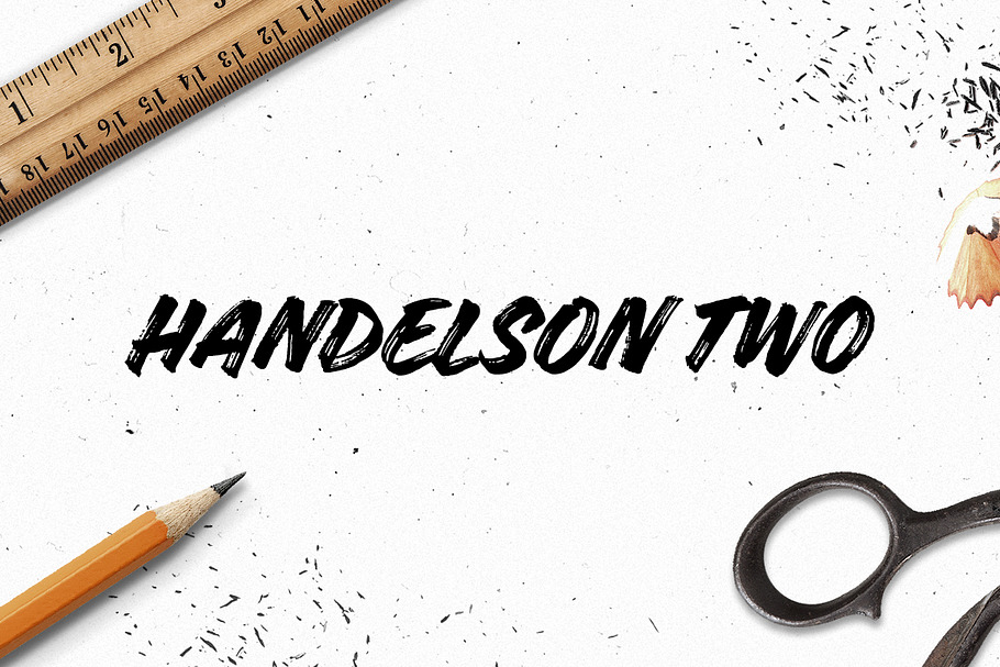 Handelson Two in Script Fonts - product preview 8