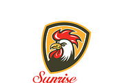 Sunrise Fried Chicken House Logo