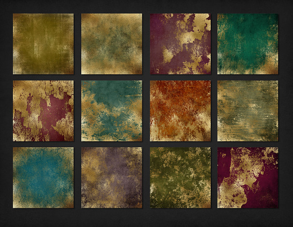 Distressed Gold Textures in Textures - product preview 1