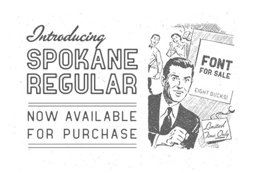 Spokane Regular in Display Fonts - product preview 8