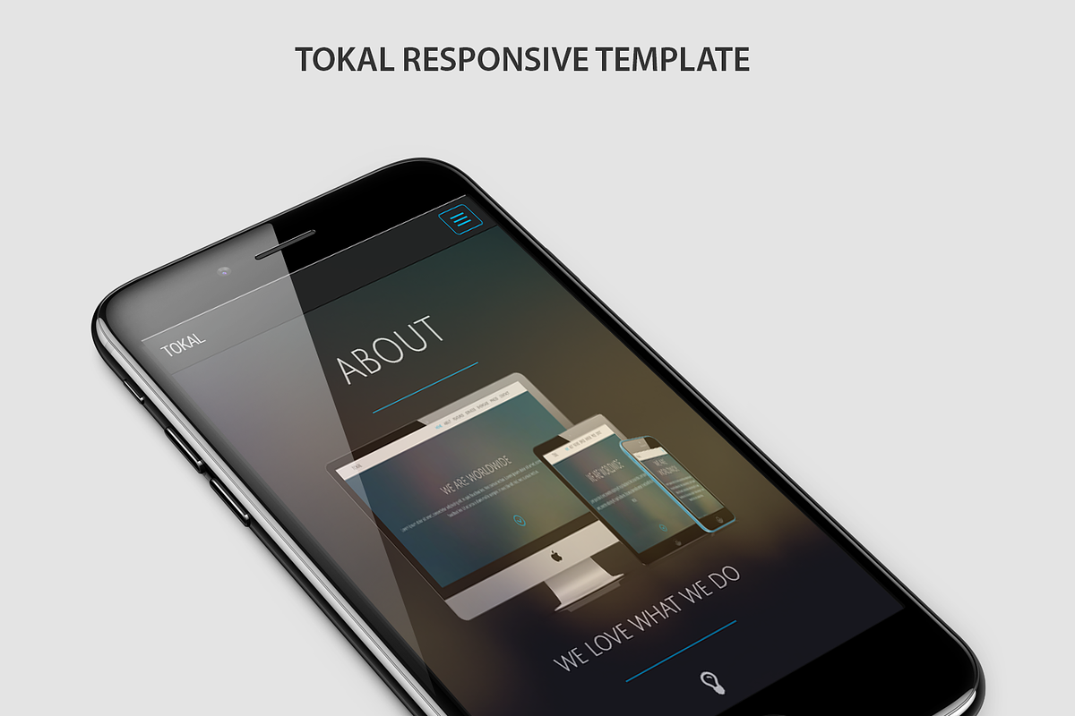 Tokal Responsive Bootstrap template in Bootstrap Themes - product preview 8