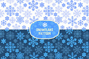 Snowflakes Patterns Sets
