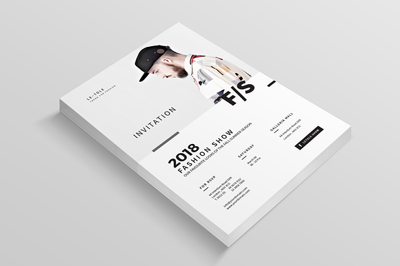Invitation Flyer / Poster in Flyer Templates - product preview 2