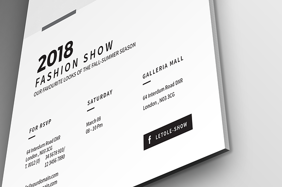 Invitation Flyer / Poster in Flyer Templates - product preview 4
