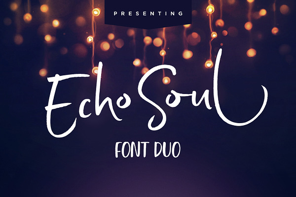Echo Soul Font Duo