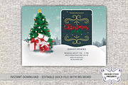 Christmas Party Invitations Template