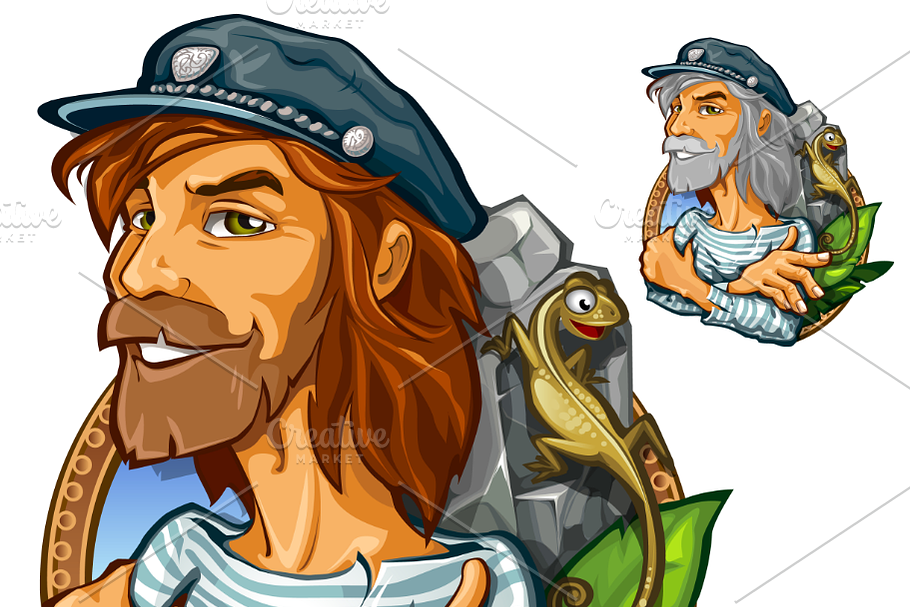Man adventurer in expedition in Illustrations - product preview 8