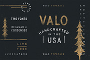 Valo | A Handmade Typeface Duo SALE