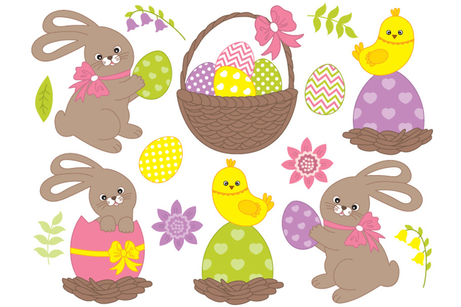 Vector Easter Set in Illustrations - product preview 8