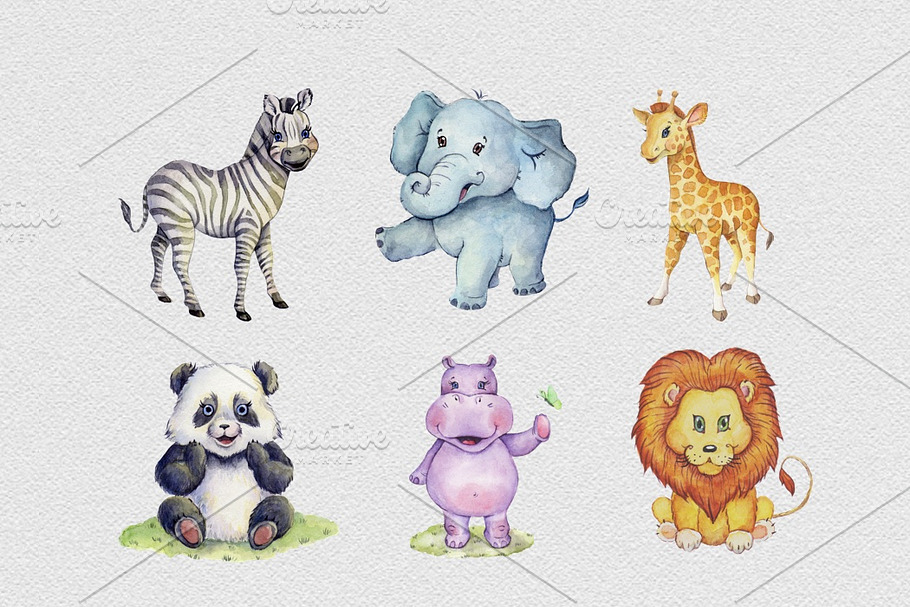 Happy Animals Clipart Images
