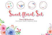  Sweet Floral Element DIY Pack   02
