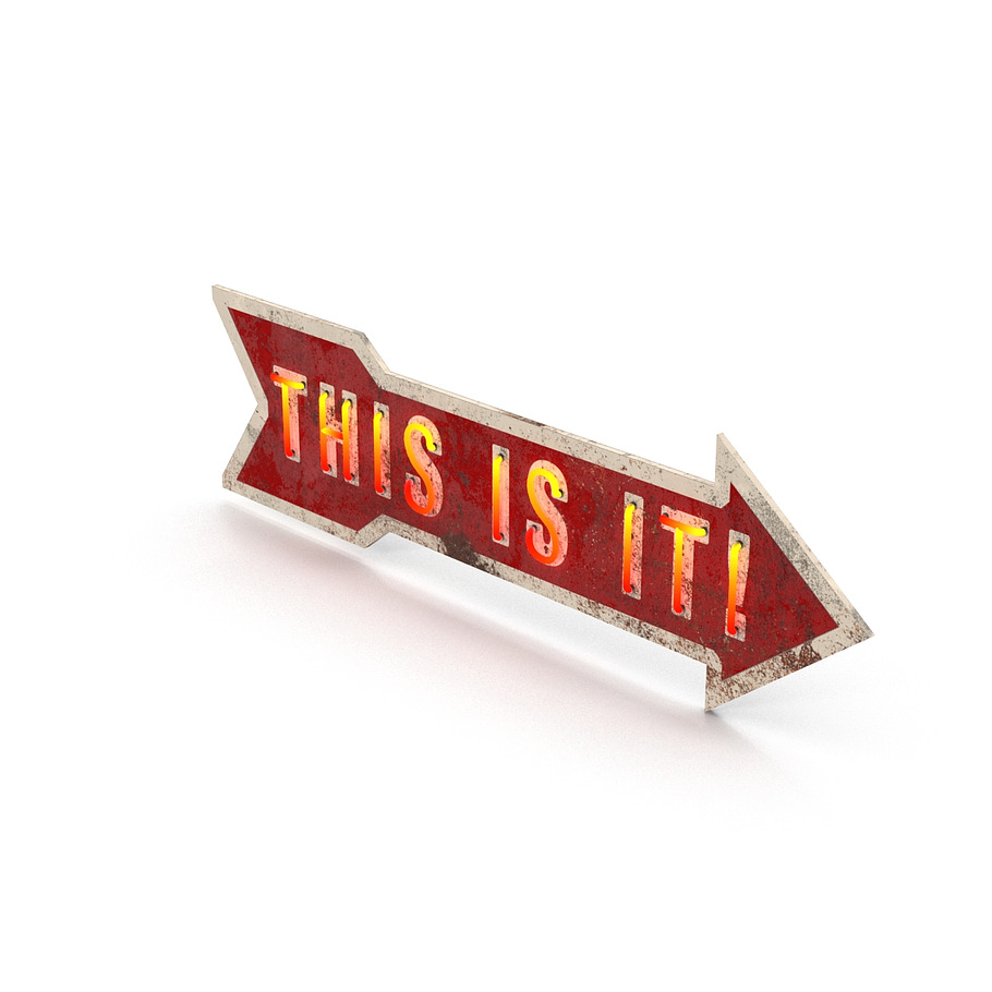 Vintage neon sign in Architecture - product preview 1