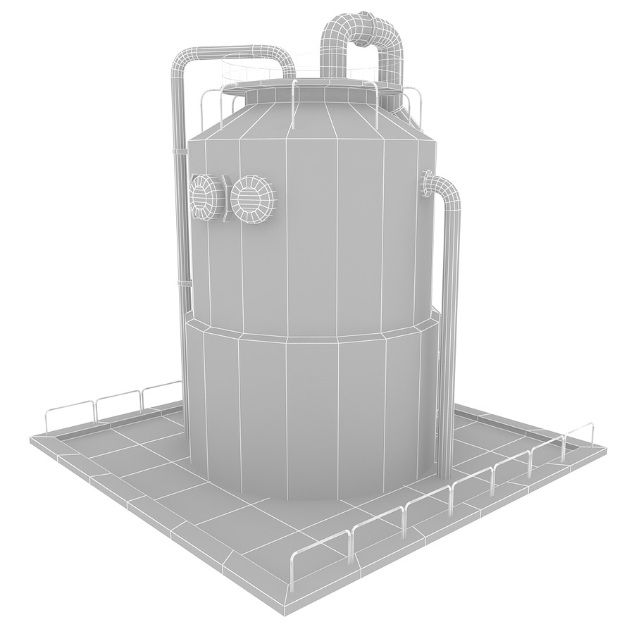 Rusty Industrial Tank in Architecture - product preview 5