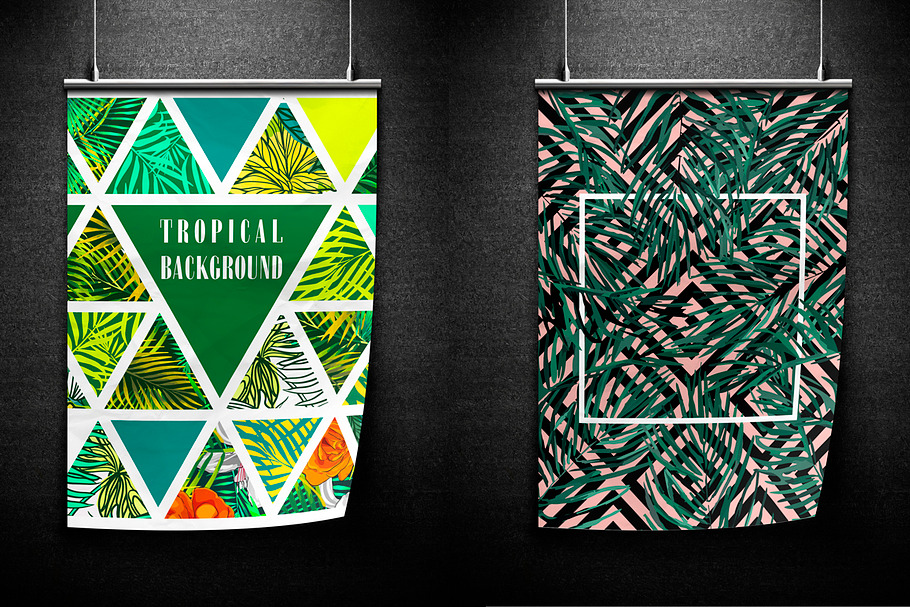 6 tropical flyers in Flyer Templates - product preview 8