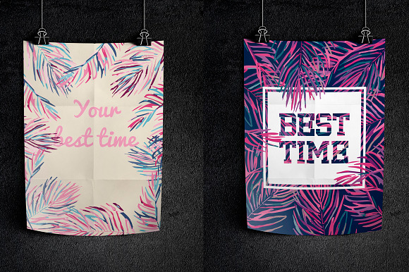 6 tropical flyers in Flyer Templates - product preview 2