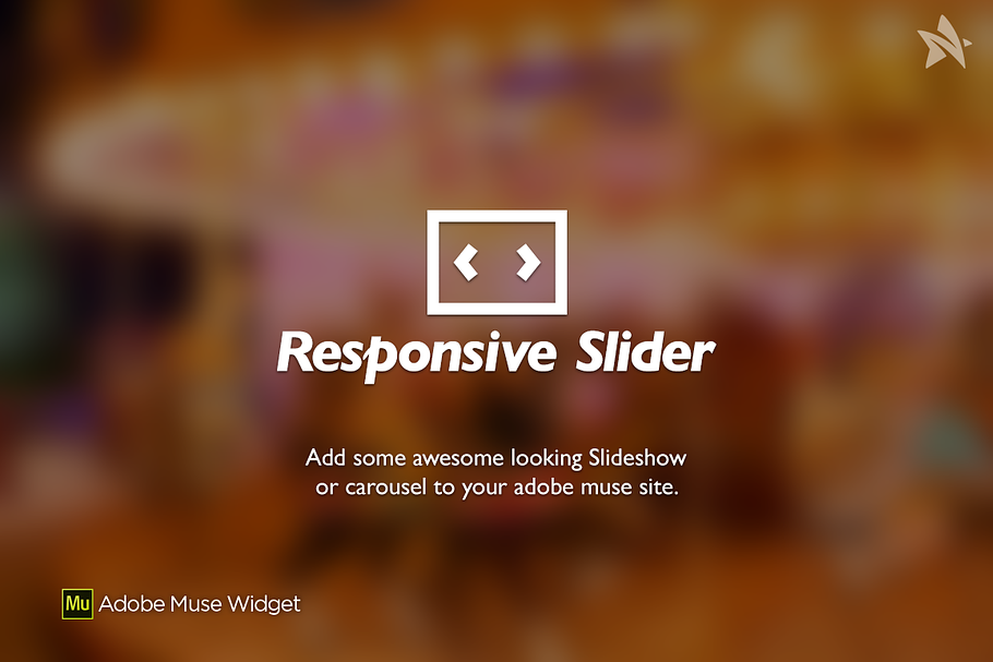 Responsive Slider - Muse Widget