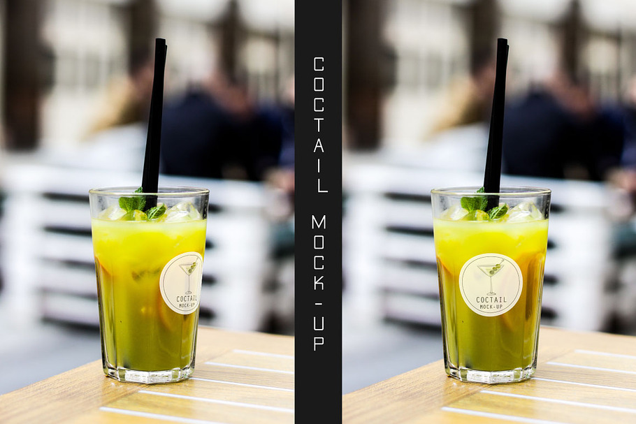 Coctail Glass Mock-up Pack#1 in Product Mockups - product preview 8