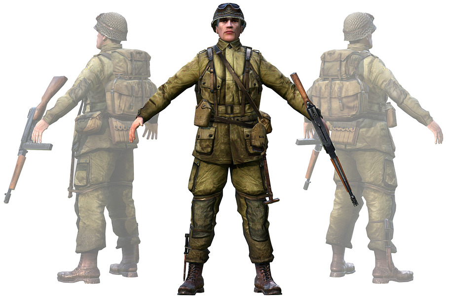 WWII American Soldier in People - product preview 8