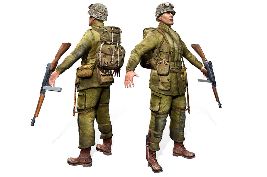 WWII American Soldier in People - product preview 1