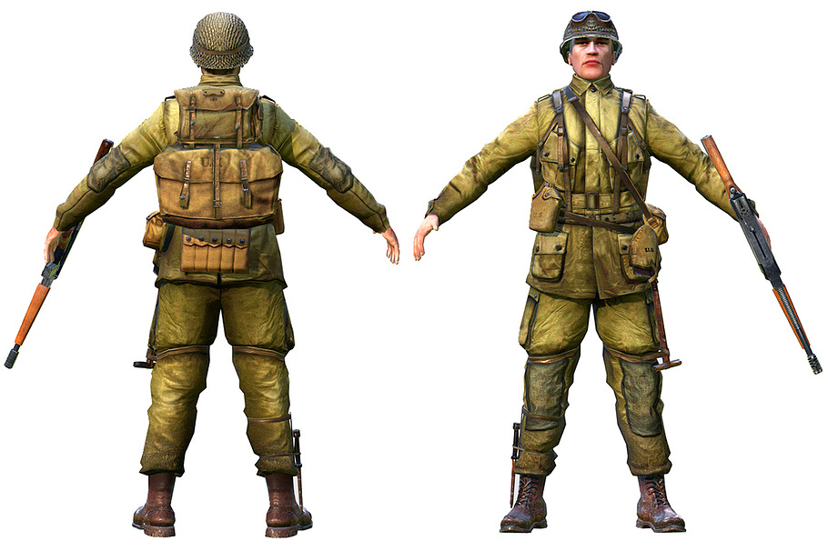 WWII American Soldier in People - product preview 2