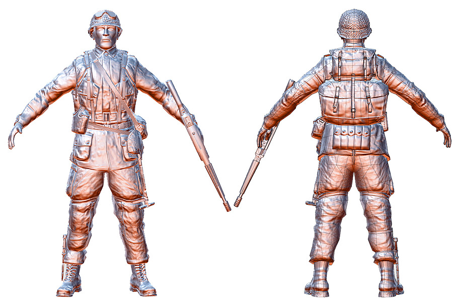 WWII American Soldier in People - product preview 5