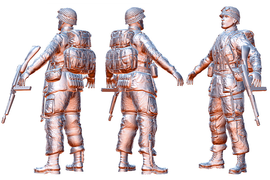 WWII American Soldier in People - product preview 6