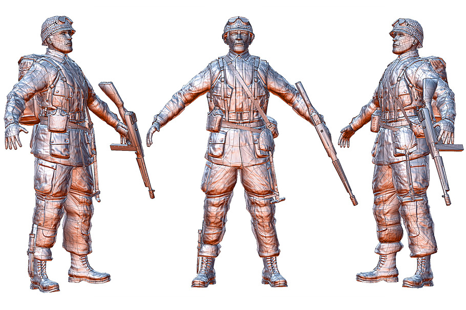 WWII American Soldier in People - product preview 7