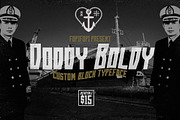 Doddy Boldy Typeface