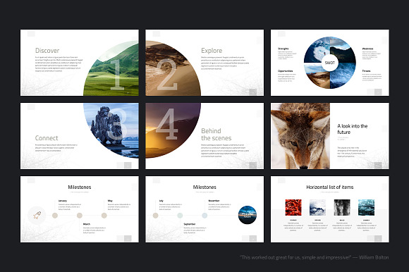 Geometry PowerPoint Template in PowerPoint Templates - product preview 1