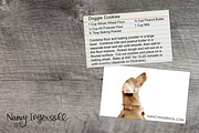Recipe Card Styled Photo for Mockups