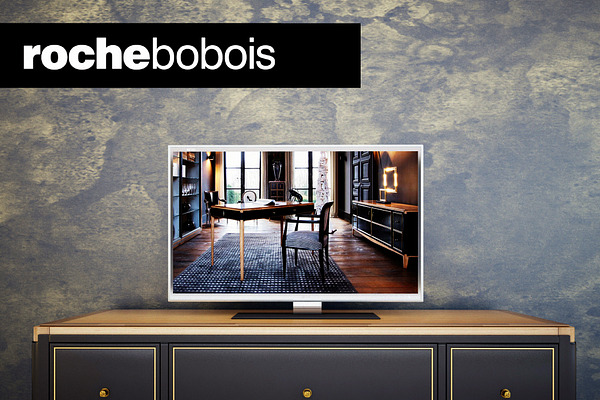 Roche Bobois Claridge Tv Stand 3d