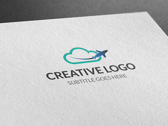 Cloud Rocket in Logo Templates - product preview 1