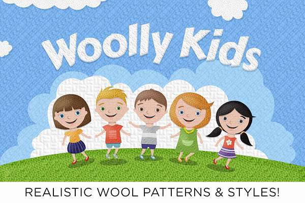 Woolly Design Kit - 65 Textures