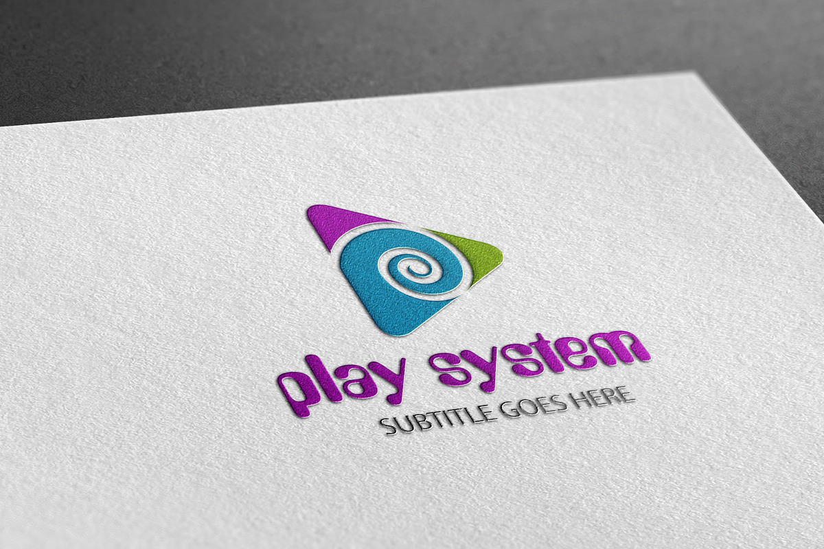 Play System Logo in Logo Templates - product preview 8