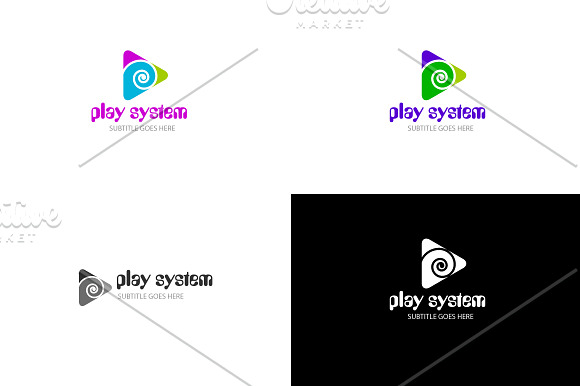 Play System Logo in Logo Templates - product preview 3