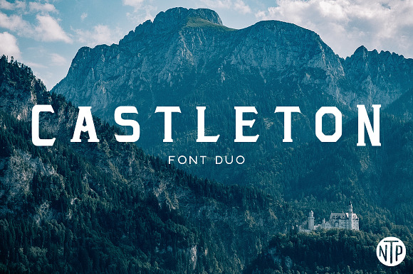 Castleton Font Duo in Sans-Serif Fonts - product preview 6