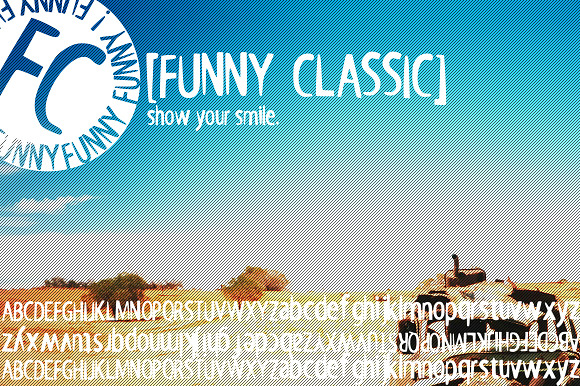Funny Classic in Display Fonts - product preview 1