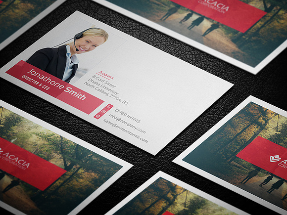 Photography/Personal Business Card in Business Card Templates - product preview 1