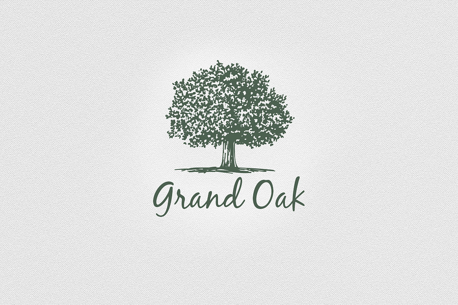 Grand Oak in Logo Templates - product preview 8
