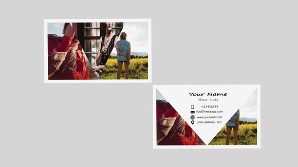 Avdbcc Business Card Template in Business Card Templates - product preview 1