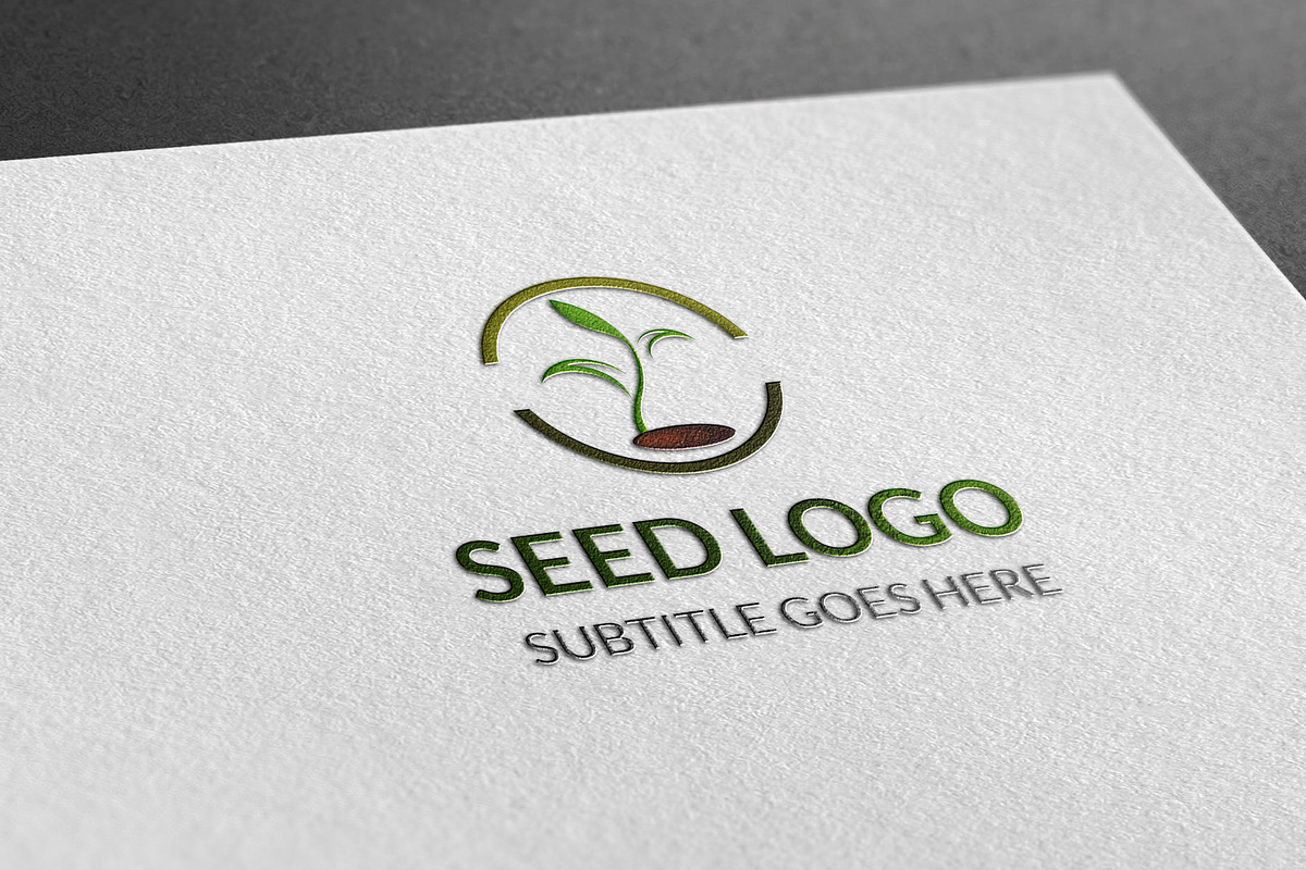 Seed Logo in Logo Templates - product preview 8