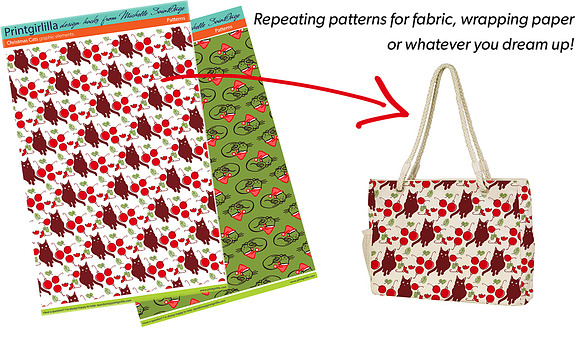 Christmas Cats in Illustrations - product preview 3