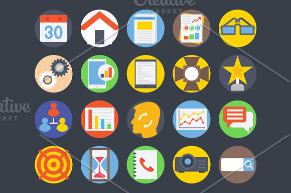 100+ Digital Marketing Vector Icons in Graphics - product preview 5